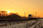 411 029-2  Kiel  bei Hochstadt/ Marktzeuln am 28.01.2017.