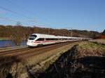 Der 415 003 als ICE am 18.11.2018 unterwegs bei Sandbach.