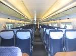 Der Innenraum eines 411 der am 18.06.06 als Erstzzug fr den ab Hamm(Westf) ausgefallenen ICE 653 nach Bonn Hbf kam.