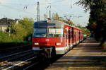 420 413-7 durchfährt am 18.10.2017 als Lz den Bahnhof Hilden S in Richtung Düsseldorf