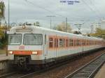 420 423-6 als S2 Schorndorf - Stuttgart - Filderstadt am 25.10.2002 in Waiblingen.