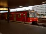 S-Bahn Zug der Stuttgarter S-Bahn in Stuttgart Vaihingen
Der Zug der Baureihe 420 ist noch von der ersten Generation.