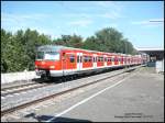 420 445 der Stutgarter S-Bahn in Stuttgart Bad Cannstadt hier in Richtung Herrenheim.