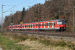 Und noch eine Nummer! 420 947 der S-Bahn München am 6.11.25 bei Eglharting.