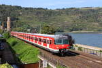 Deutschland  Triebzügen 420462+420952 kehren zurück nach ihrem Einsatzgebietnach einem Besuch bei Talbot in Aachen, Oberwesel  16/9/2023