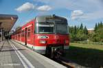 420 385 wird sich in Krze wieder zurck auf den Weg zum Offenbacher Hauptbahnhof machen.