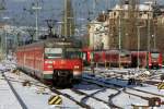 420 367-5 bei der Einfahrt in Mainz 17.12.2010