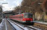 420 477-2 und 411-1 als S60 nach Bblingen in Hfingen 10.12.12