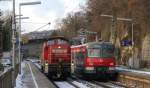 420 477-2 und 411-1 als S60 nach Bblingen und 294 851-1 als T ***** in Hfingen 10.12.12