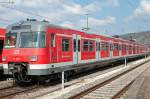 420 932-6 ( 94 80 0420 932-6 D-DB ), AEG 170539, Baujahr 1993, DB Regio AG - Region Baden-Wrttemberg, S-Bahn Stuttgart, [D]-Stuttgart, Bh Plochingen, 01.04.2013, Plochingen Bf