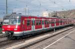 420 449-1 ( 94 80 0420 449-1 D-DB ), Dsseldorfer Waggonfabrik AG, Dsseldorf (DUEWAG) 90742, Baujahr 1993, DB Regio AG - Region Baden-Wrttemberg, S-Bahn Stuttgart, [D]-Stuttgart, Bh Plochingen,