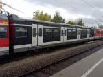 Der  Schwarzfahrer Waggon  ET 420 in Weil der Stadt am 20.10.13