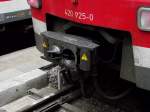 Die Kupplung von 420 925-0 am 21.11.13 in Wiesbaden Hbf 