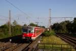 420 418-6 & 420 419-3 als S68 (Langenfeld (Rhld) - Düsseldorf Hbf)  bei der Einfahrt in Düsseldorf-Eller-Süd am 11.09.14