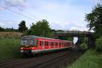 Ab ins Museum ... so kam am 20.05.15 die neuste Errungenschaft der Oberhessischen Eisenbahnfreunde Gießen in Form von 420 298-2 bei Kirchgöns vor die Linse. 