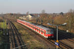 DB Regio 420 413 (führend) + 420 435 (Nachschuss) // Langenfeld (Rheinland) // 13.
