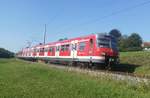 Am 15.09.2020 gegen 16:53 fuhr 420 945-8 als Verstärker-S-Bahn nach Dachau Bahnhof durch meine Fotostelle Nähe Stumpfenbach.
