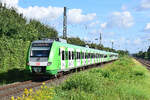 422 029 rollt als S1 in Angermund ein.

Angermund 07.07.2024