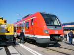 422 505 der S-Bahn Rhein-Ruhr auf der Innotrans am 28.09.08. Zwar ist hier das Licht besser aber die Fotoposition schlechter.