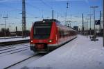 Die 422 005-9 bernahm am 21.12.09 die S2 Richtung Duisburg Hbf.