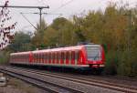 Samstagmittag eine Doppeleinheit S8 bestehend aus 422 573-4/582-7 auf dem Weg nach Mnchengladbach.