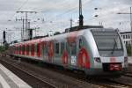 Der 422 061 verlsst am 29.5.11 als S3 den Essener Hbf.