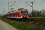 422 579-3 auf dem Weg nach Dortmund als S5/S8 über Hagen....18.3.2014