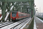 DB Regio 423 247 // Köln. Hohenzollernbrücke // 3. Dezember 2010