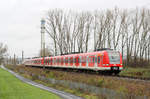 DB Regio 423 450 + 423 326 // Dietzenbach // 29. November 2015