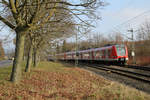 DB Regio 423 437 + 423 xxx // Friedrichsdorf (Taunus) // 13. März 2016