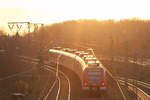 DB Regio 423 431 // Unweit der Station Frankfurt-Höchst Farbwerke // 23. November 2015