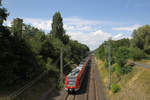 DB Regio 423 374 + 423 xxx // Offenbach-Bieber // 18. Juli 2015