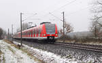 DB Regio 423 436 + 423 404 // Offenbach, südlich des Ortsteils Bieber // 23.