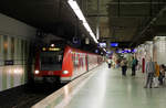 DB Regio 423 390 + 423 xxx // Frankfurt (Main) Hbf (tief) // 6. Juli 2014