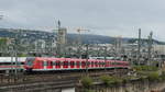 Eine Doppeltraktion 423 verlässt den Stuttgarter City-Tunnel und macht sich auf den Weg zur nächsten Station Nordbahnhof.