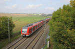 DB Regio 423 418 + 423 433 // Okarben // 20. Oktober 2015
