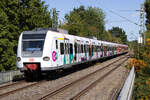 S-Bahn K�ln 423 196  GoRheinland  f�hrend als S11 nach D�sseldorf Flughafen Terminal in K�ln-Holweide am 18.08.2025