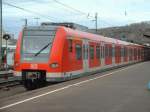 423 009-0 am 24.01.2002 im Bahnhof Herrenberg, Strecke S 1 Herrenberg - Stuttgart - Plochingen