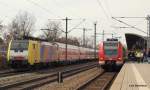 ES 64 F4-091  European Bulls  mit EC 89 nach Milano Porta Garibaldi und 423 861-4 als S4 nach Ebersberg.