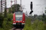 423 232 am 22.07.2010 als S4 nach Geltendorf, bei der Einfahrt in Berg am Laim.