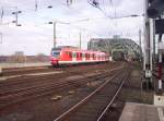 423 als S11 bei der alsfahrt Kln Hbf in Richtung Berg.Gladb. 10.04.2006