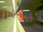 Aufgrund einer Betriebsstrung am 27.04.2006 fuhr die Linie S1 nach Rdermark- Oberroden am Hauptbahnhof Frankfurt am Main mit 423 913 auerplanmig vom Gleis 103 ab, nicht wie normalerweise blich
