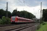 423 216-1 und zwei weitere 423er als S2 nach Erding in Mnchen-Riem am 19.07.2012
