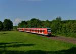 423 357 nach Mnchen Ost am 08.06.2013 bei Feldmoching.