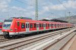 423 322-7 ( 94 80 0423 322-7 D-DB ), KRE 24307, Baujahr 2004, DB Regio AG - Region Baden-Wrttemberg, S-Bahn Stuttgart, [D]-Stuttgart, Bh Plochingen, 01.04.2013, Plochingen Bf