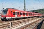 423 310-2 ( 94 80 0423 310-2 D-DB ), KRE 24259, Baujahr 2003, Eigentümer: DB Regio AG - Region Baden-Württemberg, Fahrzeugnutzer: S-Bahn Stuttgart, [D]-Stuttgart, Bh Plochingen, 17.08.2013, Plochingen Bf