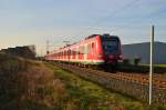 423 247 als S11 nach Bergisch Gladbach bei Allerheiligen.