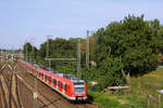 DB Regio 423 412 (Nachschuss) + 423 376 (führend) // Frankfurt-Höchst Farbwerke // 22.