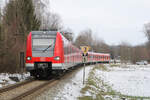DB Regio 423 180 + 423 287 (S-Bahn München) // Grafing bei München // 30. Januar 2023