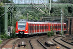 DB Regio 424 003 + 424 xxx als S 1  Minden (Westfalen) - Haste. // Hannover-Linden Fischerhof // 19. Juli 2012